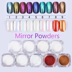 BORN PRETTY Nail Mirror Powder Glitter Chrome Pigment Nail Powder BORN PRETTY