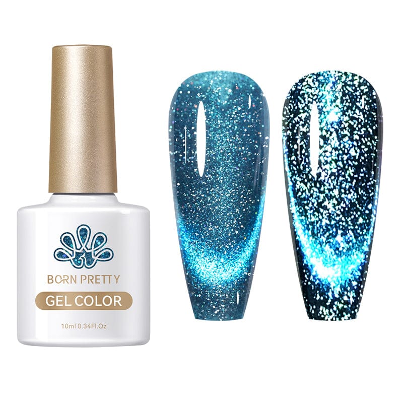 Reflective Cat Magnetic Gel 10ml 05 Gel Nail Polish BORN PRETTY 