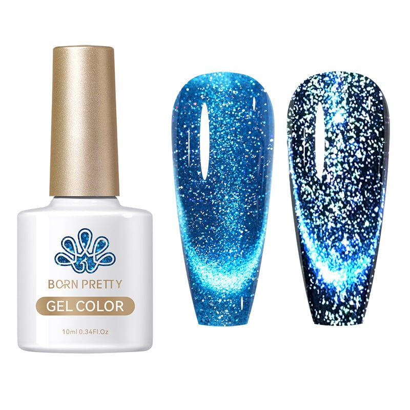 Reflective Cat Magnetic Gel 10ml 06 Gel Nail Polish BORN PRETTY 