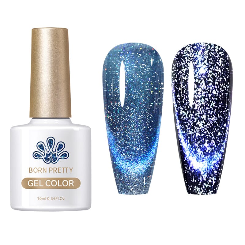 Reflective Cat Magnetic Gel 10ml 07 Gel Nail Polish BORN PRETTY 