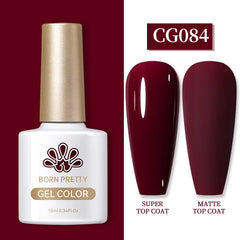 Red Gel Polish CG084 10ml Gel Nail Polish BORN PRETTY 