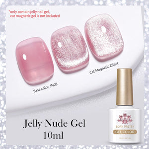 Super Shine Cat Magnetic Gel 10ml Gel Nail Polish BORN PRETTY JN08 