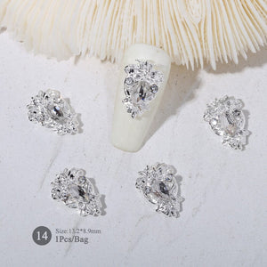Butterfly Rhinestone Nail Decoration Nail Decoration BORN PRETTY 