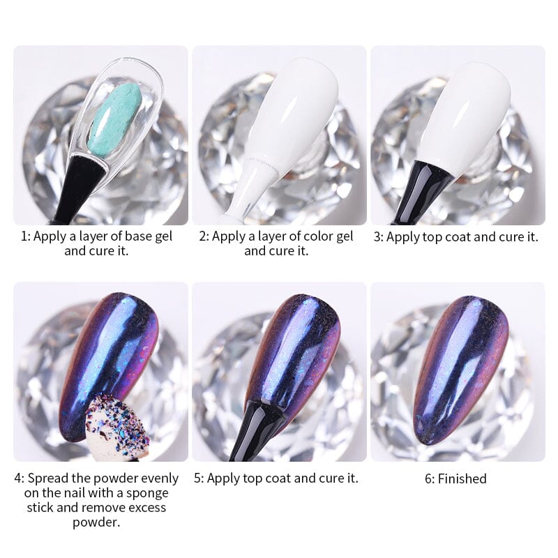 Chameleon Glitter Nail Powder Nail Powder BORN PRETTY 
