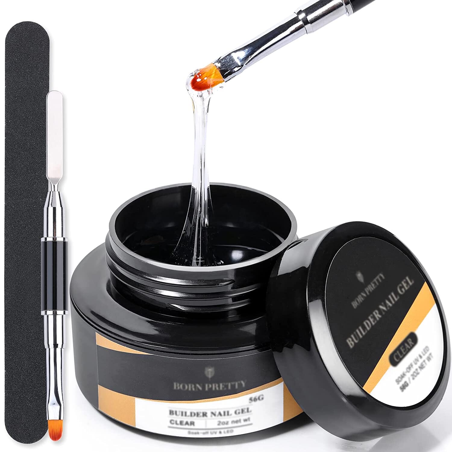 [US ONLY] Transparent Nail Extension Gel Kit Kits & Bundles BORN PRETTY 