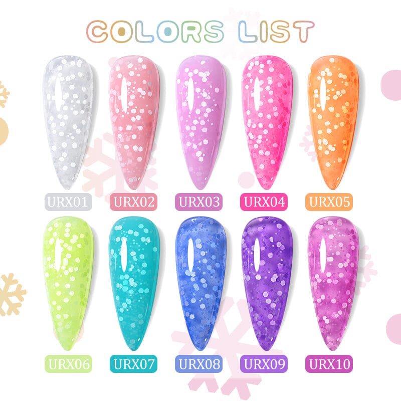 Snowflake Nail Gel Polish 7ml Gel Nail Polish UR SUGAR 