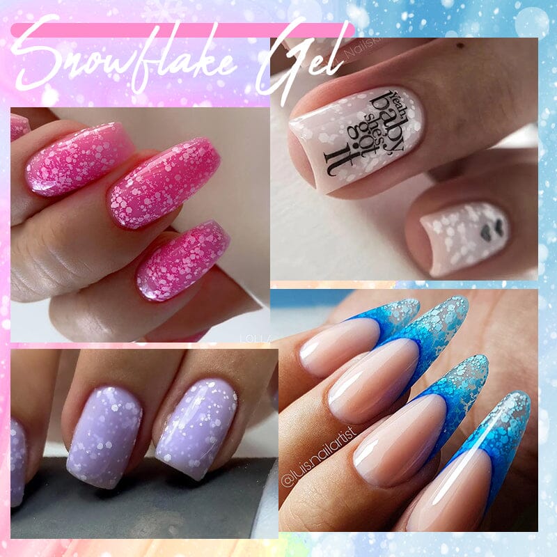 Snowflake Nail Gel Polish 7ml Gel Nail Polish UR SUGAR 