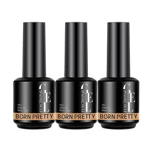 Super Top Coat 15ml Base & Top Coat BORN PRETTY 3 Bottles (10% off) 