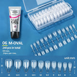 Nail Glue Gel Set