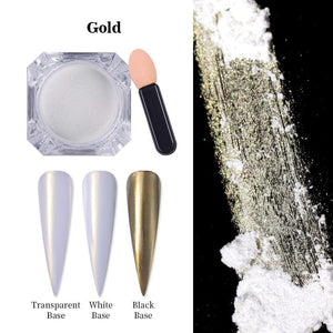 Pearly Shell Nail Powder Nail Powder BORN PRETTY Gold 