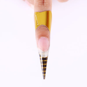 20pcs Gold Extension Nail Forms Tools & Accessories BORN PRETTY 