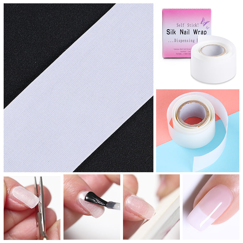 Pansement Ongles Soie Adhésif Protecteur Ongles Renforçant