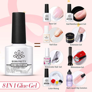 [US ONLY] All-In-One Starter Kit 48W Nail Lamp 12 Colors Gel Polish Set Kits & Bundles BORN PRETTY 