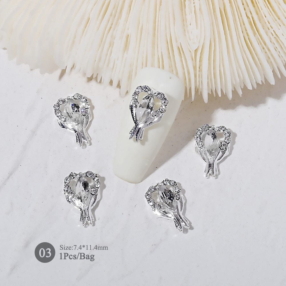 Butterfly Rhinestone Nail Decoration Nail Decoration BORN PRETTY 
