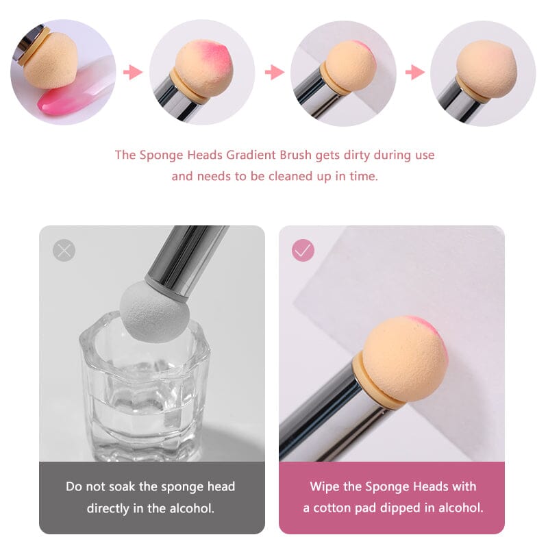 Sponge Head for Nail Brush (SKU:41117) Tools & Accessories BORN PRETTY 