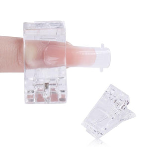 Clear Extension Nail Tips Clip Tools & Accessories No Brand 