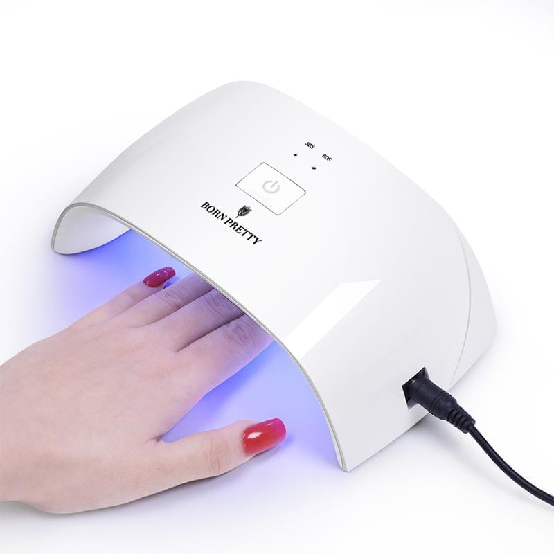 🎁 24W UV LED Nail Lamp US Type Plug (100% off) BORN PRETTY 
