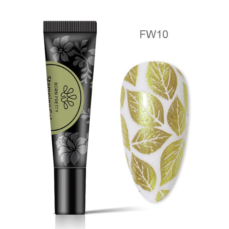 Stamping Gel Polish 11g Nail Stamping BORN PRETTY FW10 