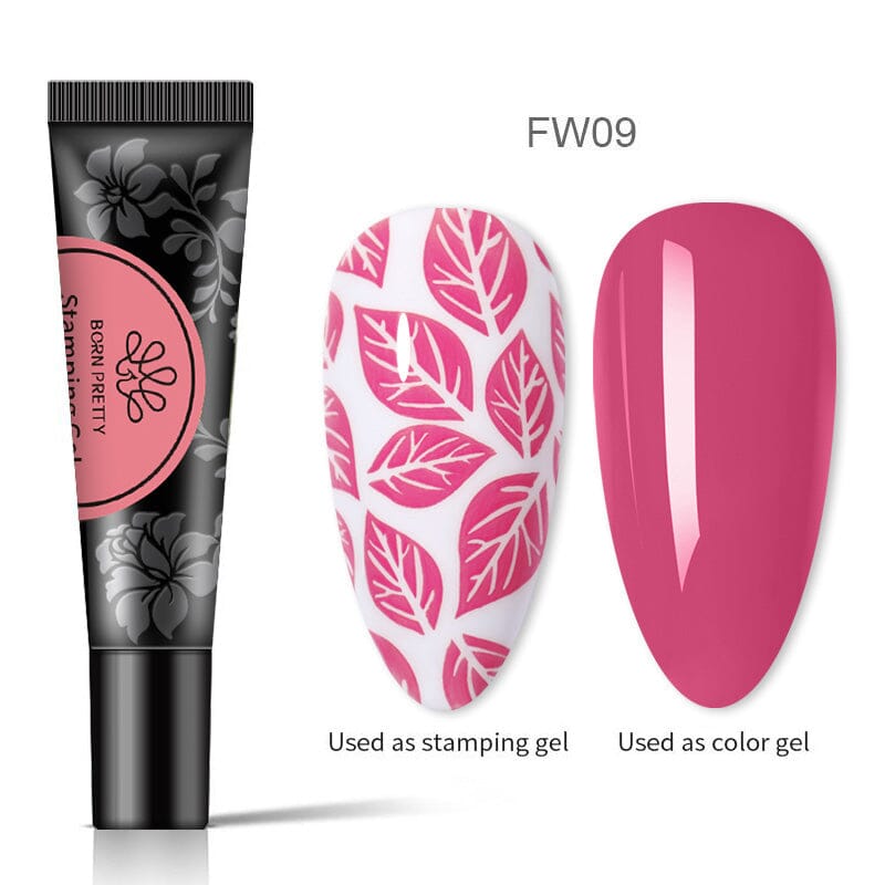 Stamping Gel Polish 11g Nail Stamping BORN PRETTY FW09 
