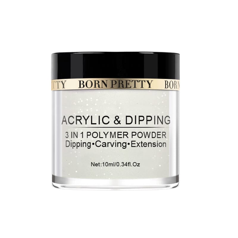 3 in 1 Polymer Powder Dipping Carving Extension Acrylic Powder ADP31 10ml Nail Powder BORN PRETTY 