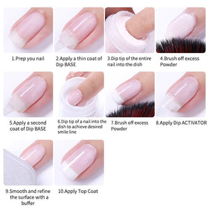 3 in 1 Polymer Powder Dipping Carving Extension Acrylic Powder ADP26 10ml Nail Powder BORN PRETTY 