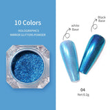 Iridescent Mirror Powder Nail Powder BORN PRETTY 04 