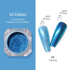 Iridescent Mirror Powder Nail Powder BORN PRETTY 04 