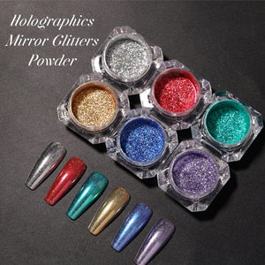 Iridescent Mirror Powder Nail Powder BORN PRETTY 