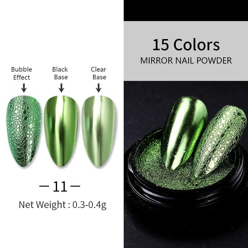Metallic Mirror Effect Chrome Nail Powder Nail Powder BORN PRETTY 11 