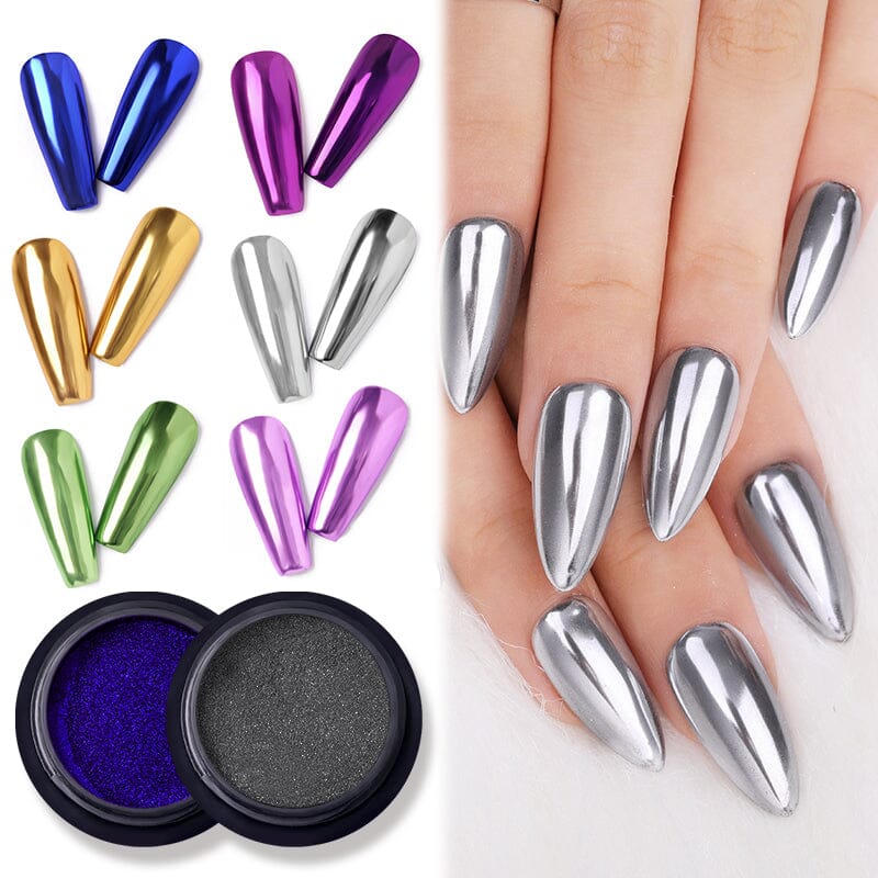 Metallic Mirror Effect Chrome Nail Powder Nail Powder BORN PRETTY 