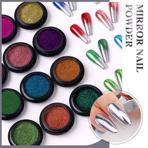 Metallic Mirror Effect Chrome Nail Powder #03 Nail Powder BORN PRETTY 
