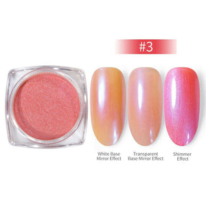 Pearlescent Nail Powder #3 Nail Art No Brand 