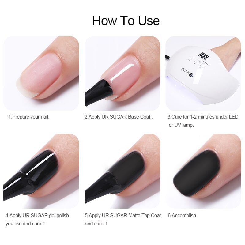 Matte Top Coat 7.5ml Clearance UR SUGAR 