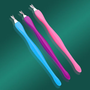 Purple Cuticle Fork Tools & Accessories No Brand 