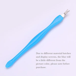 Blue Cuticle Fork Tools & Accessories No Brand 