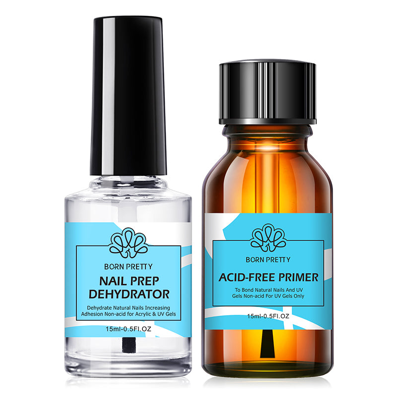 Nail Prep Dehydrator & Primer Set 15ml