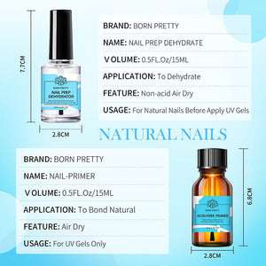 Acid-Free Nail Primer 15ml Nail Care BORN PRETTY 