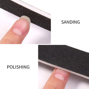 Black Mini Nail File Tools & Accessories No Brand 