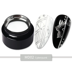 Rosegold Metallic Drawing Gel MD03 5ml Gel Nail Polish BORN PRETTY 