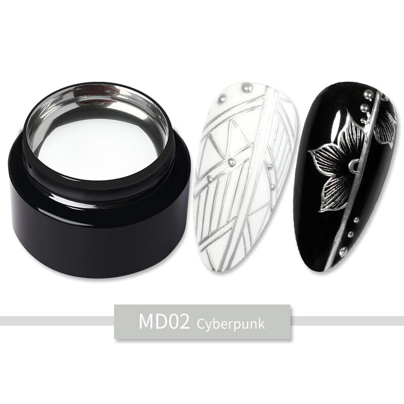 Rosegold Metallic Drawing Gel MD03 5ml Gel Nail Polish BORN PRETTY 
