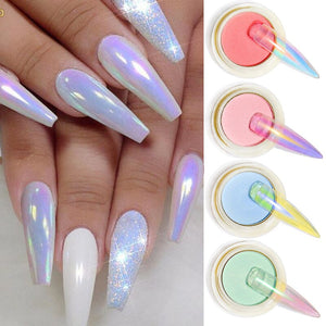 Solid Magic Powder Nail Art No Brand 