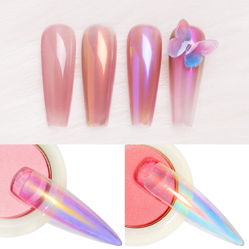 Solid Magic Powder Nail Art No Brand 