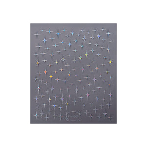 Gradient Star 3D Nail Sticker TH-1036 Nail Sticker BORN PRETTY 