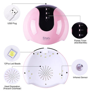 24W UV LED Nail Lamp USB Plug Nail Tools BORN PRETTY 