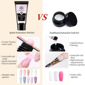 Extension Nail Gel 30ml Gel Nail Polish BORN PRETTY 