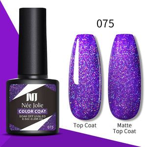 Color Gel Polish 8.5ml Gel Nail Polish NEE JOLIE 75 