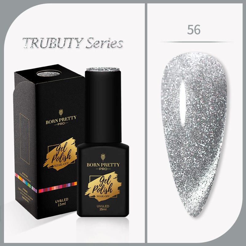 Silver Cat Magnetic Gel Polish Trubuty Series #56 15ml Gel Nail Polish BORN PRETTY 