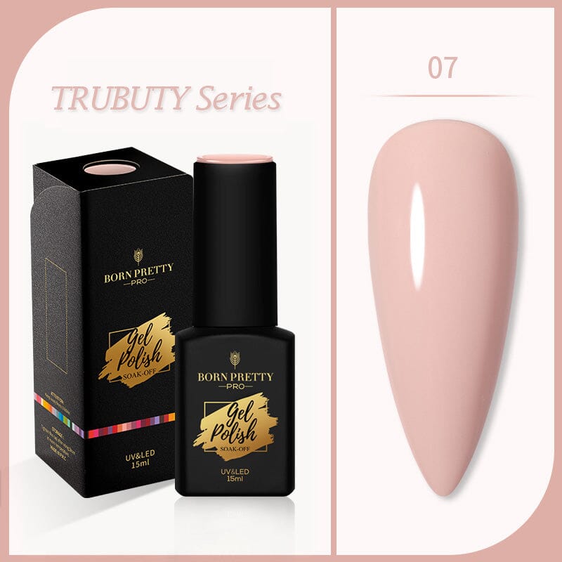 Nude Color Gel Polish Trubuty Series #07 15ml Gel Nail Polish BORN PRETTY 