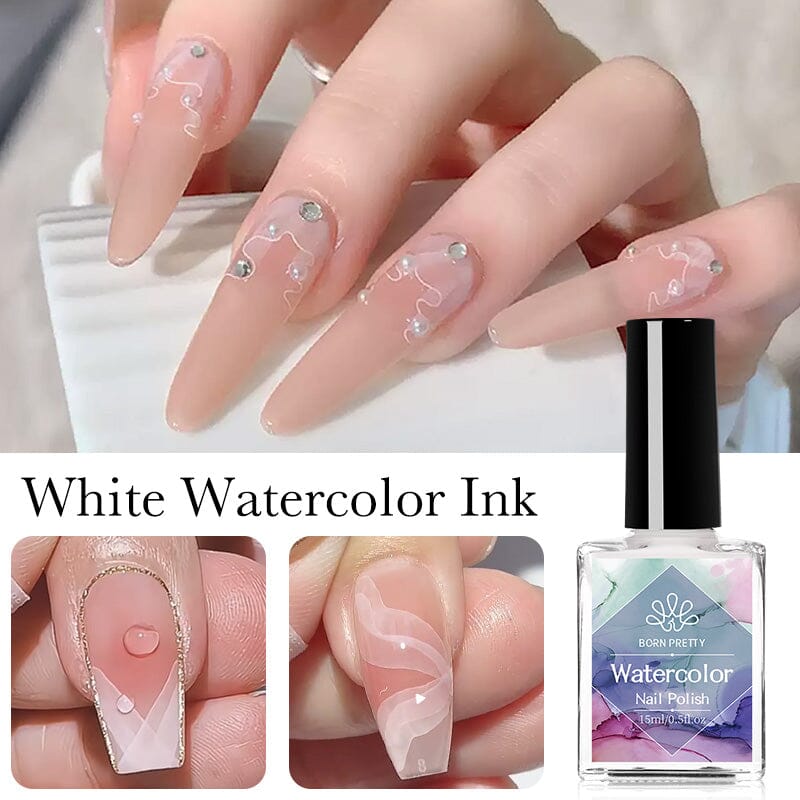 Watercolor Ink Nail Polish 15ml Nail Polish BORN PRETTY 