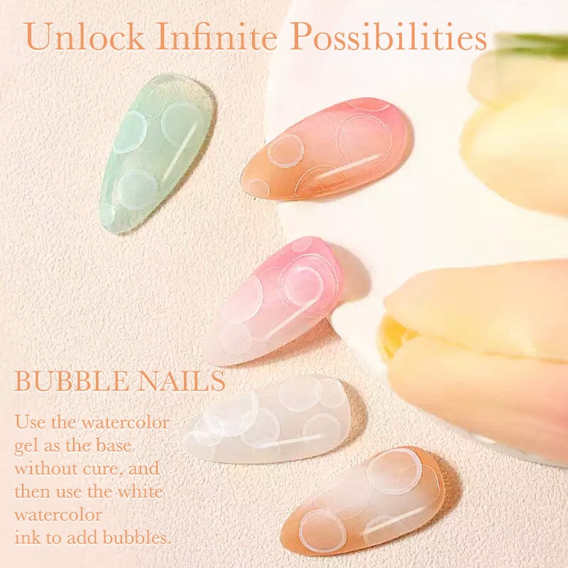 Watercolor Ink Nail Polish 15ml Nail Polish BORN PRETTY 